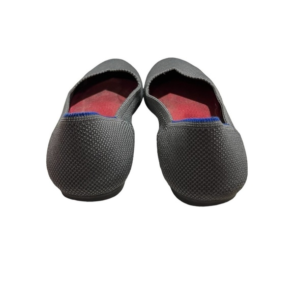 Rothy’s The Flat Slip On Ballet Shoes Gray Textile Size 8.5 Women’s - Picture 5 of 12